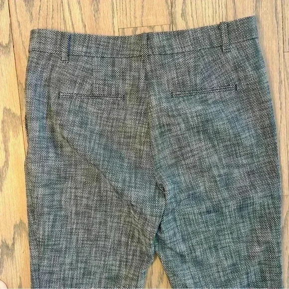 Ann Taylor Dress Pants Womens Flat Front Tweed Pants Size 8 - Picture 6 of 11